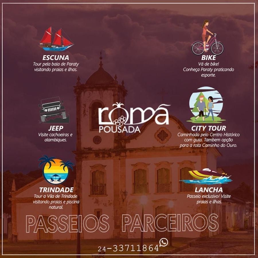 Pousada Roma Paraty Dış mekan fotoğraf
